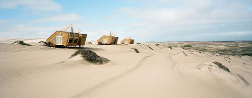 Skeleton Coast Shipwreck Lodge_Aerial Sand