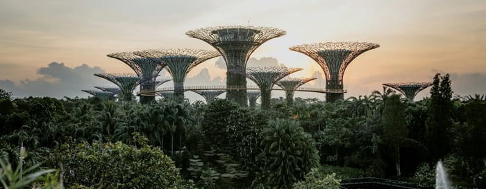  ? Walking gardens in Singapore 