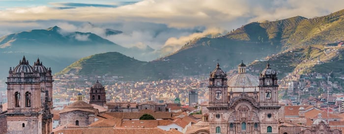 views over arequipa peru