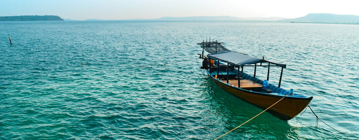 Cambodia, Koh Kong, island hopping, water boats