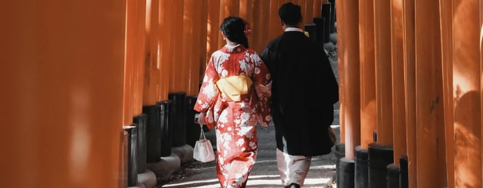 Fushimi Inari-taisha, a significant Shinto shrine in Kyoto, Japan