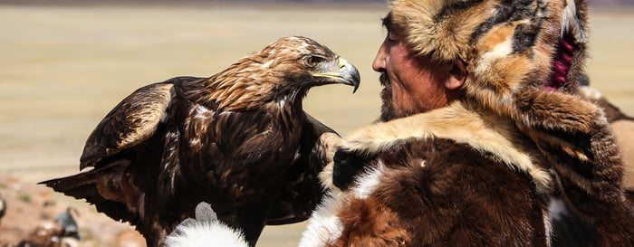 Mongolia_Hunting with Eagle