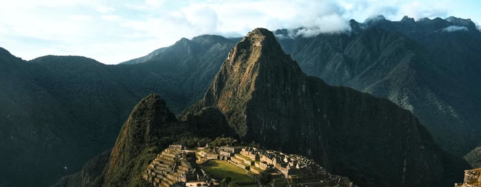 Machu Picchu in Peru