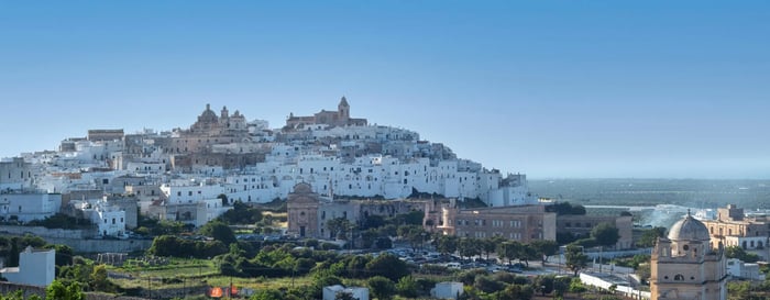 Puglia's City and coastline