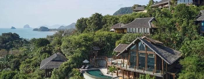 Aerial image of Yao Noi Thailand
