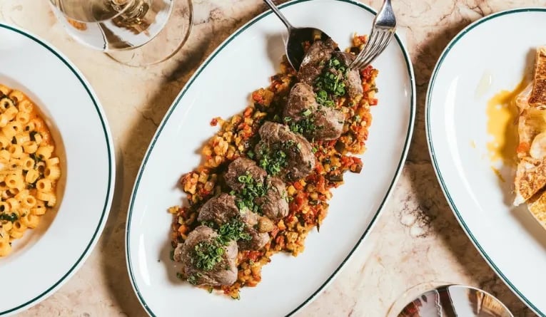 Dishes at Canalha, a modern Portuguese restaurant in Lisbon