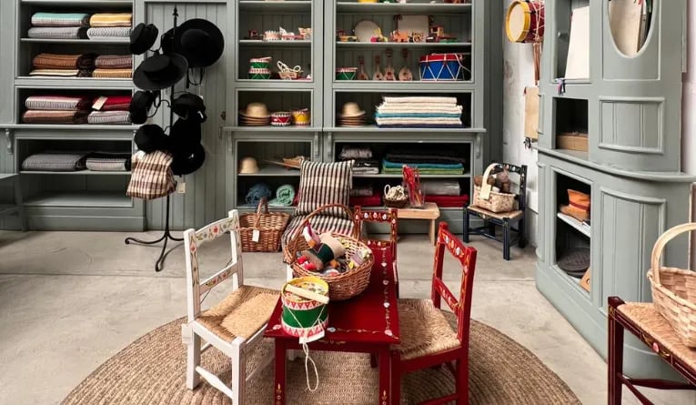 The interior of Depozito, a shop in Lisbon, Portugal