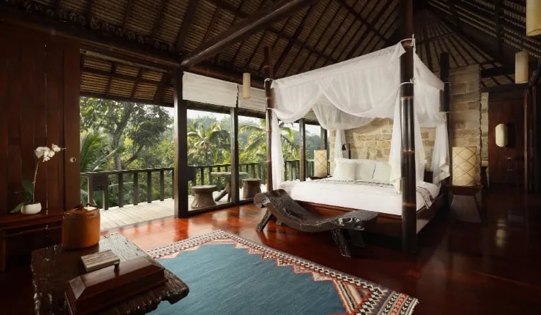 Bedroom at at COMO Shambhala Estate in Bali