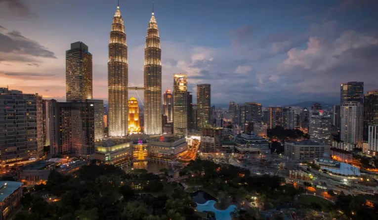 Cityscape of Kuala Lumpur