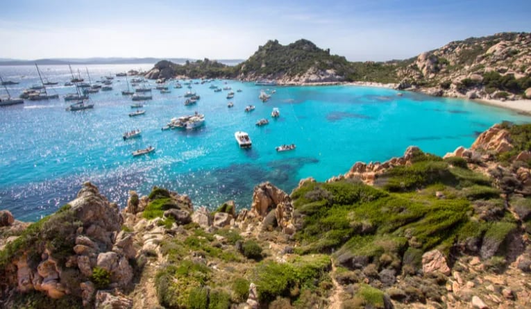 Ocean landscapes Sardinia