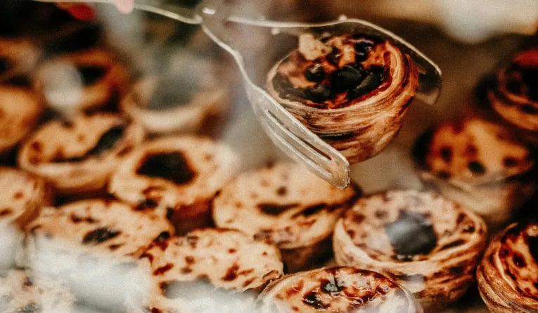 Pastéis de Nata,  Portuguese egg custard tarts