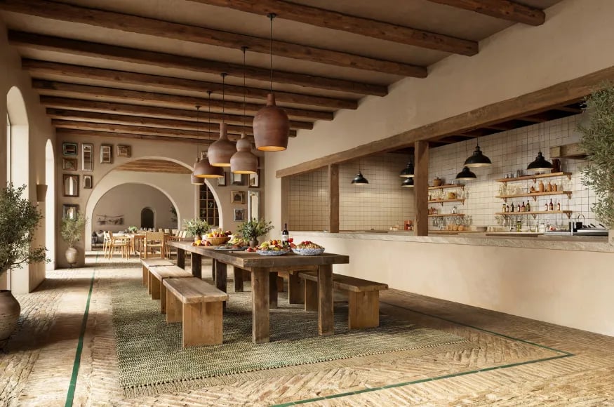 Dining at Zannier ile de Bendor
