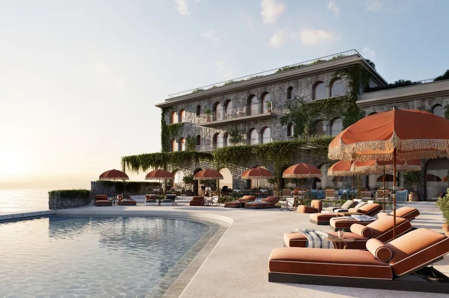 Poolside at Zannier ile de Bendor