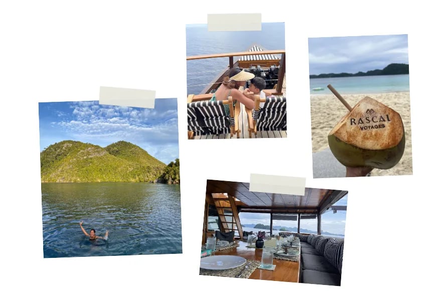 Collage of Rascals Private charter