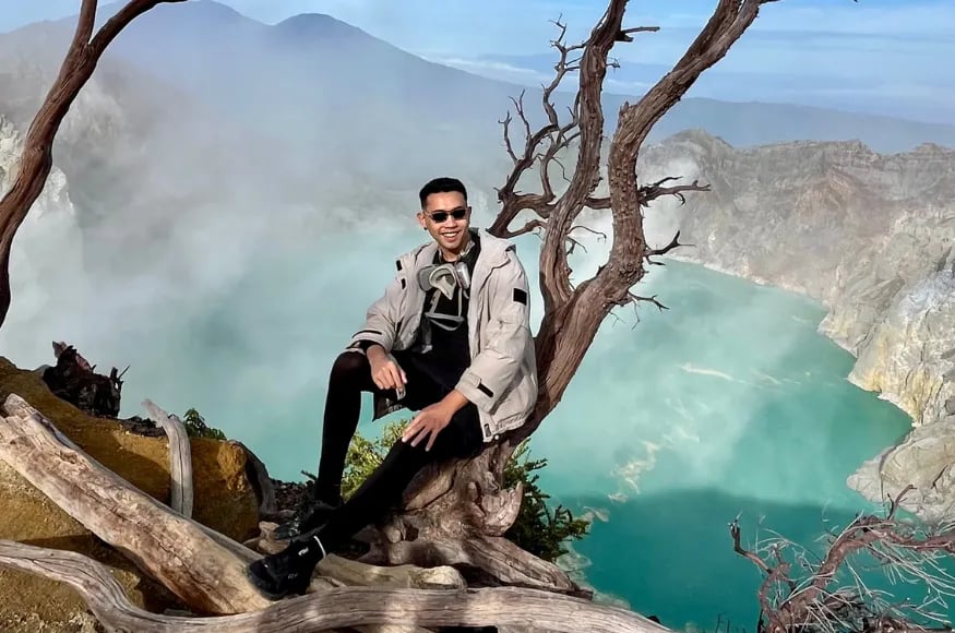 Blue Fire Crater at Mt Ijen