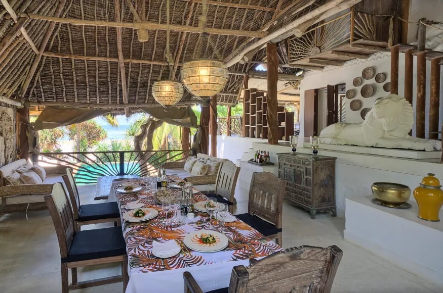 Alfajiri dining area