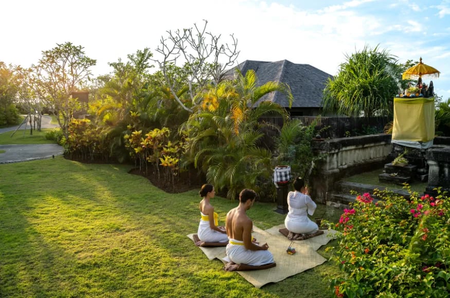 Balinese Rituals at Raffles Bali