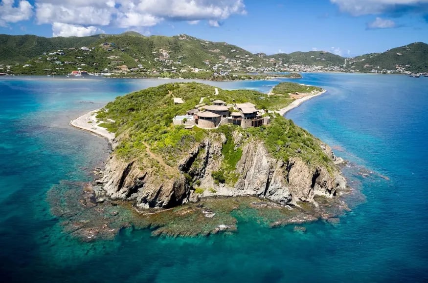 Luxury resort in the British Virgin Isles