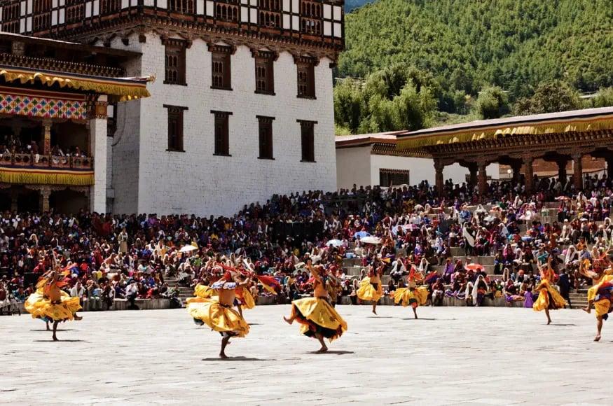Festival in Bhutan