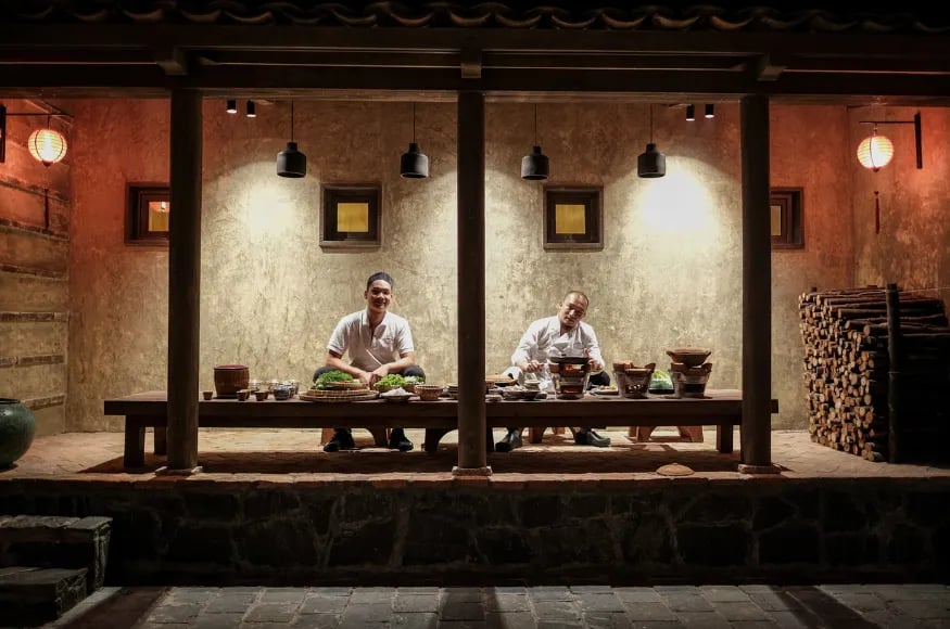 Dining at Zannier Bai San Ho
