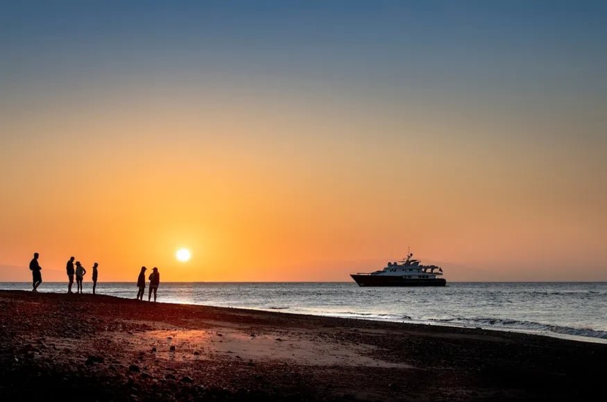 Galapagos sunset