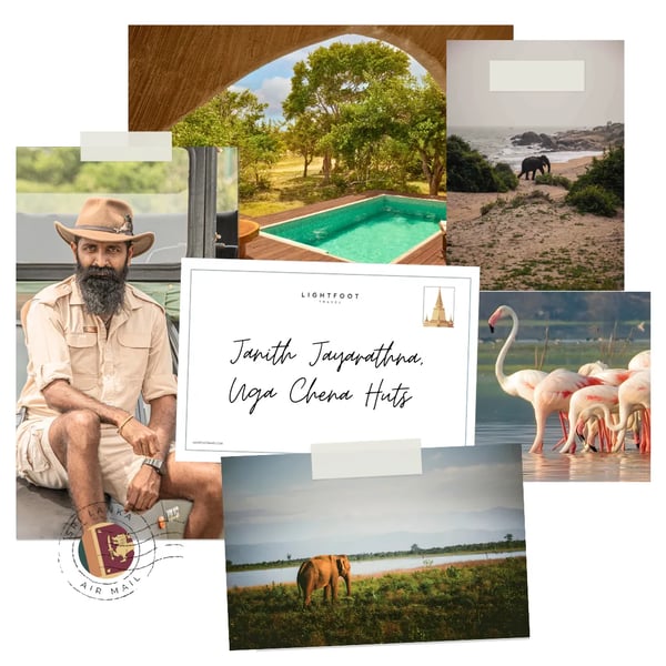 Janith Jayarathna, Head Ranger at Uga Chena Huts, Yala, Sri Lanka