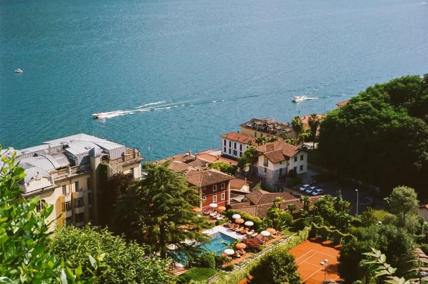 Lake Como from above
