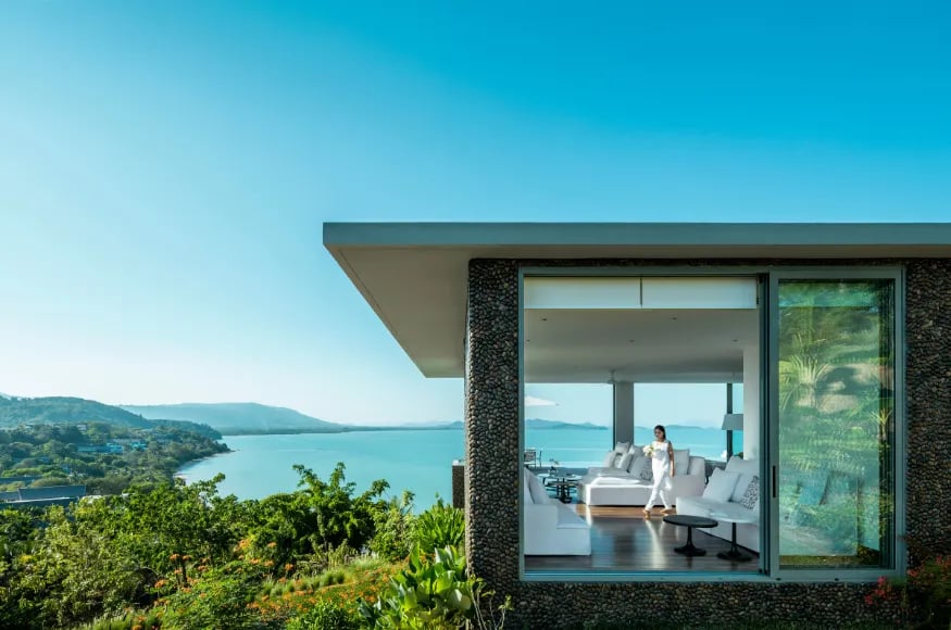 Como Point Yamu with breathtaking background