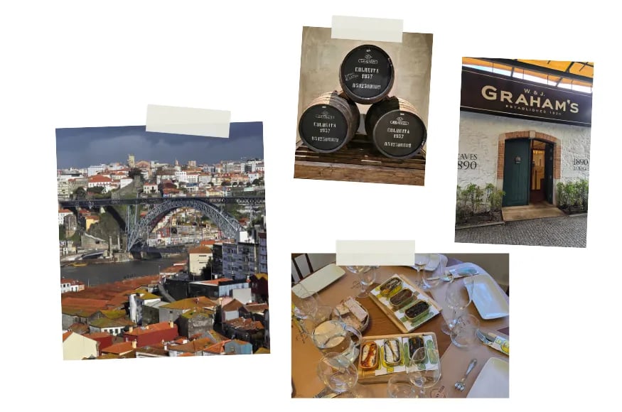 Collage of Porto