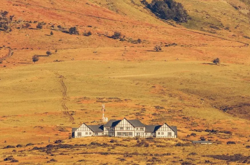 Luxury lodge in South America