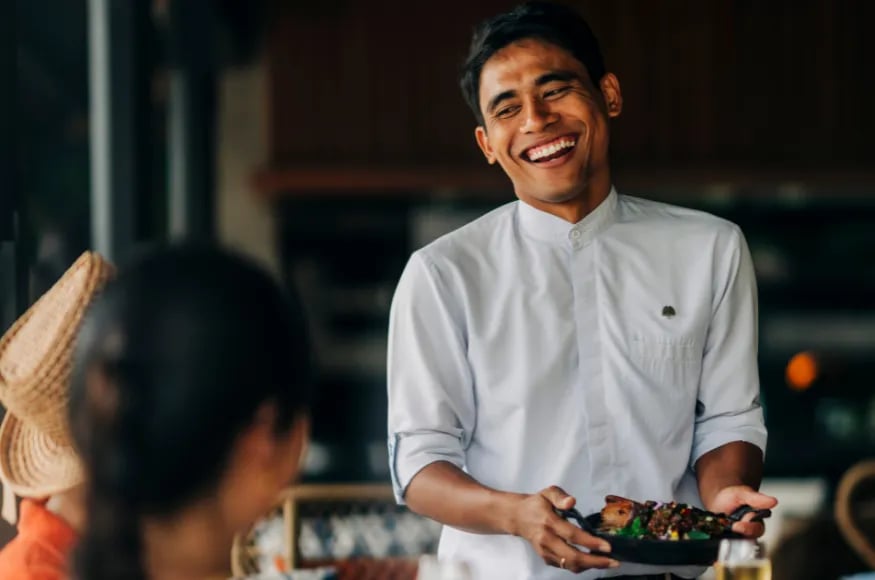 Staff at Raffles Bali