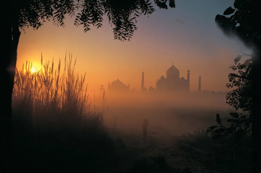 Taj Mahal at dawn
