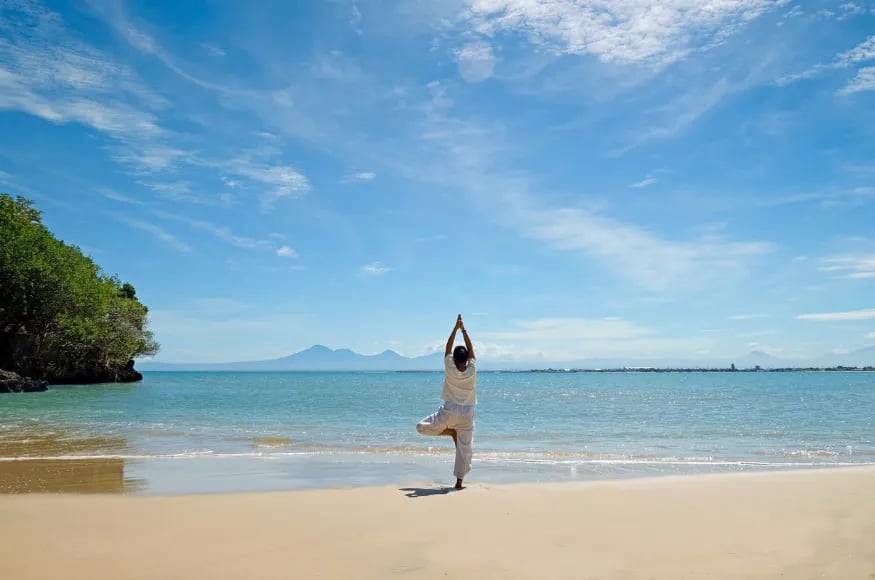 Yoga at Raffles Bali